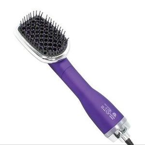 Soleil Hair Dryer Brush, purple. Like New in Box. RETAILS FOR $399.